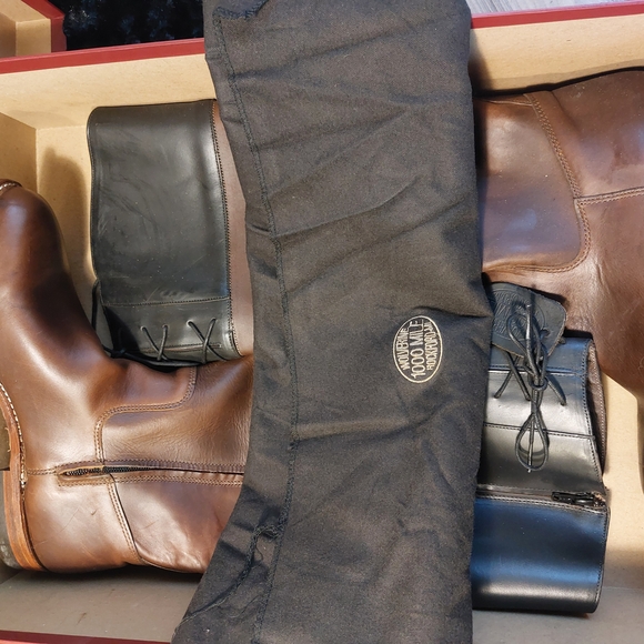 Wolverine Brown Leather Boots Womens - Picture 6 of 16